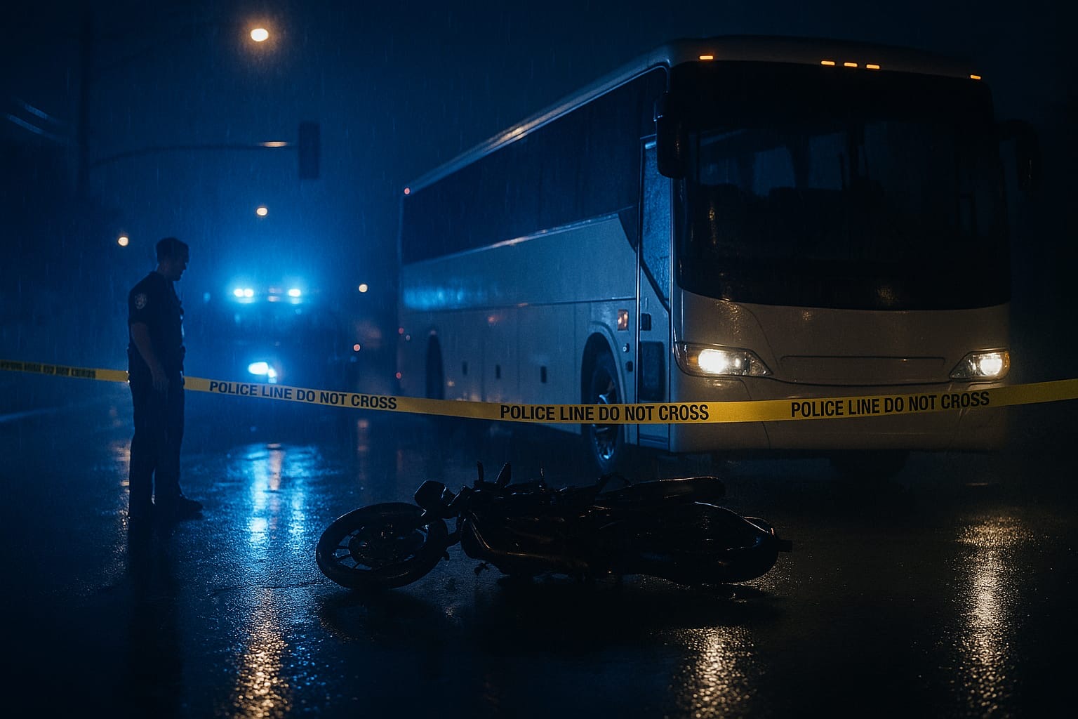 MUERE JOVEN DE 17 AÑOS EN CHOQUE ENTRE MOTOR Y AUTOBÚS EN COCO LOCO, BÁVARO