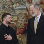 Felipe VI reafirma a Zelenski todo el apoyo español a Ucrania el tiempo que sea necesario