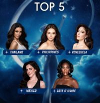 Top 5 de Miss Universo 2025