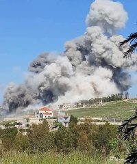 Israel bombardea el sur del Líbano