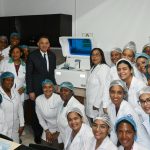 FCS UASD entrega equipos de laboratorio a Escuela de Bioanálisis