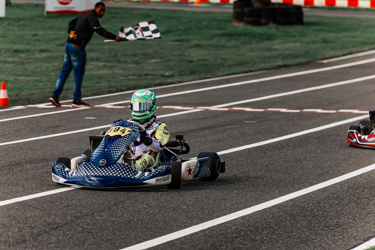 Luis Alejandro Cifre cierra temporada perfecta y domina el Nacional de Kartismo