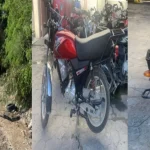 Motocicleta robada en Bávaro es recuperada por la Policía
