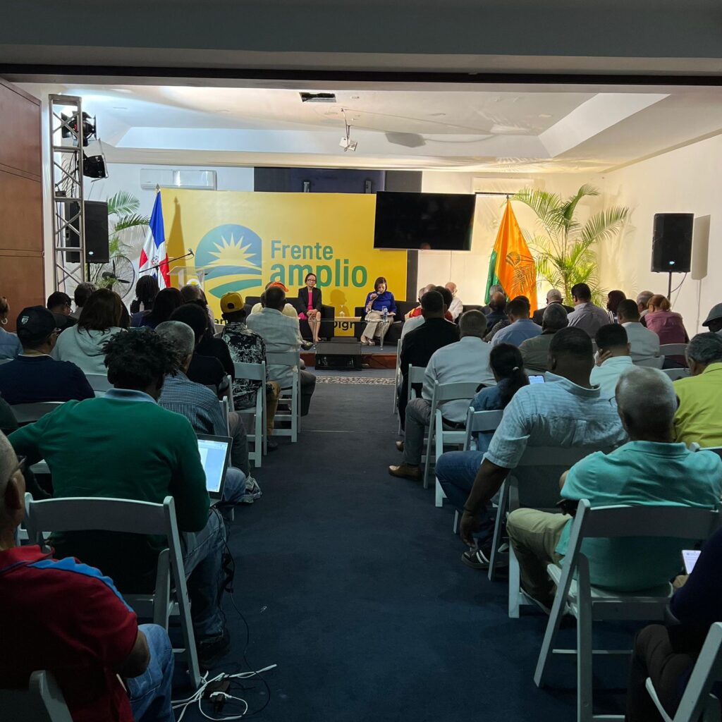 Frente Amplio realiza Conferencia Política por el 181 aniversario de la Constitución Dominicana