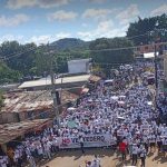 Residentes de La Cuaba protestan contra creación de vertedero