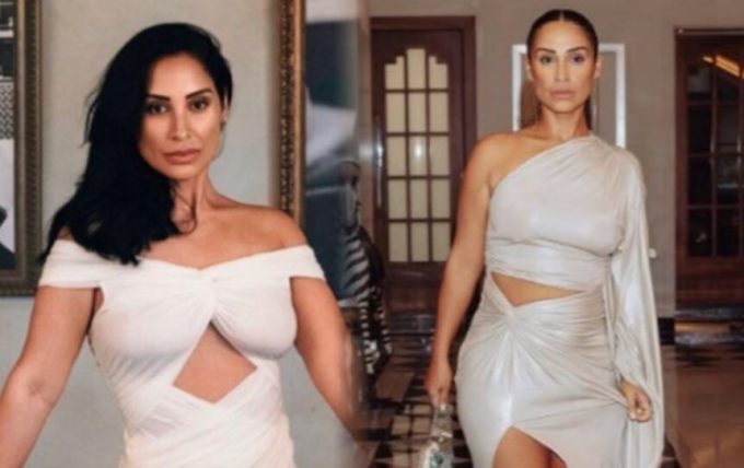 Francelys, esposa de Romeo Santos, estuvo presente en el concierto de Bad Bunny en RD