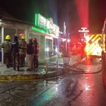 Bomberos detallan operación que contuvo incendio en Lalys Tours