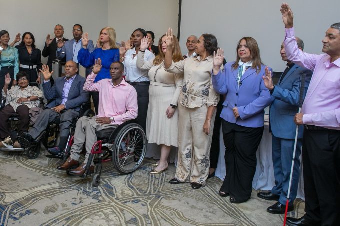 Presidente del Conadis juramenta nuevos miembros del Directorio Nacional para el período 2025–2029