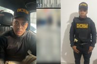 Apresan a dos hombres vestidos como agentes del DICRIM en fiscalía de SDE; portaban pistolas de fogueo tipo Glock