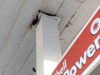 Estación Shell en Arroyo Barril presenta deterioro alarmante que amenaza la seguridad ciudadana