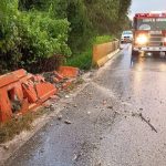 Identifican a los conductores involucrados en accidente entre grúa y camión trompo en el km 14 de Cumayasa