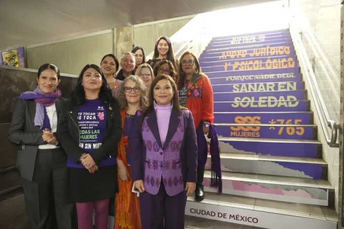 Ciudad de México lanza la campaña 'Si te tocan, nos toca' contra la violencia de género