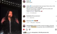 Shakira agradece a Dua Lipa por cantar “Antología” en Bogotá