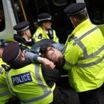 Un total de 47 personas detenidas en una protesta propalestina en Londres