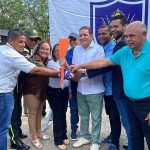 Inician construcción de aceras, contenes y badenes en el barrio María Auxiliadora de Bonao