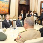 Secretario de Defensa de EE.UU. se reúne con Abinader en el Palacio Nacional