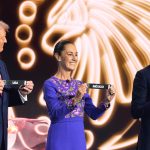 Trump, Sheinbaum y Carney sostienen su primera reunión trilateral tras sorteo del Mundial