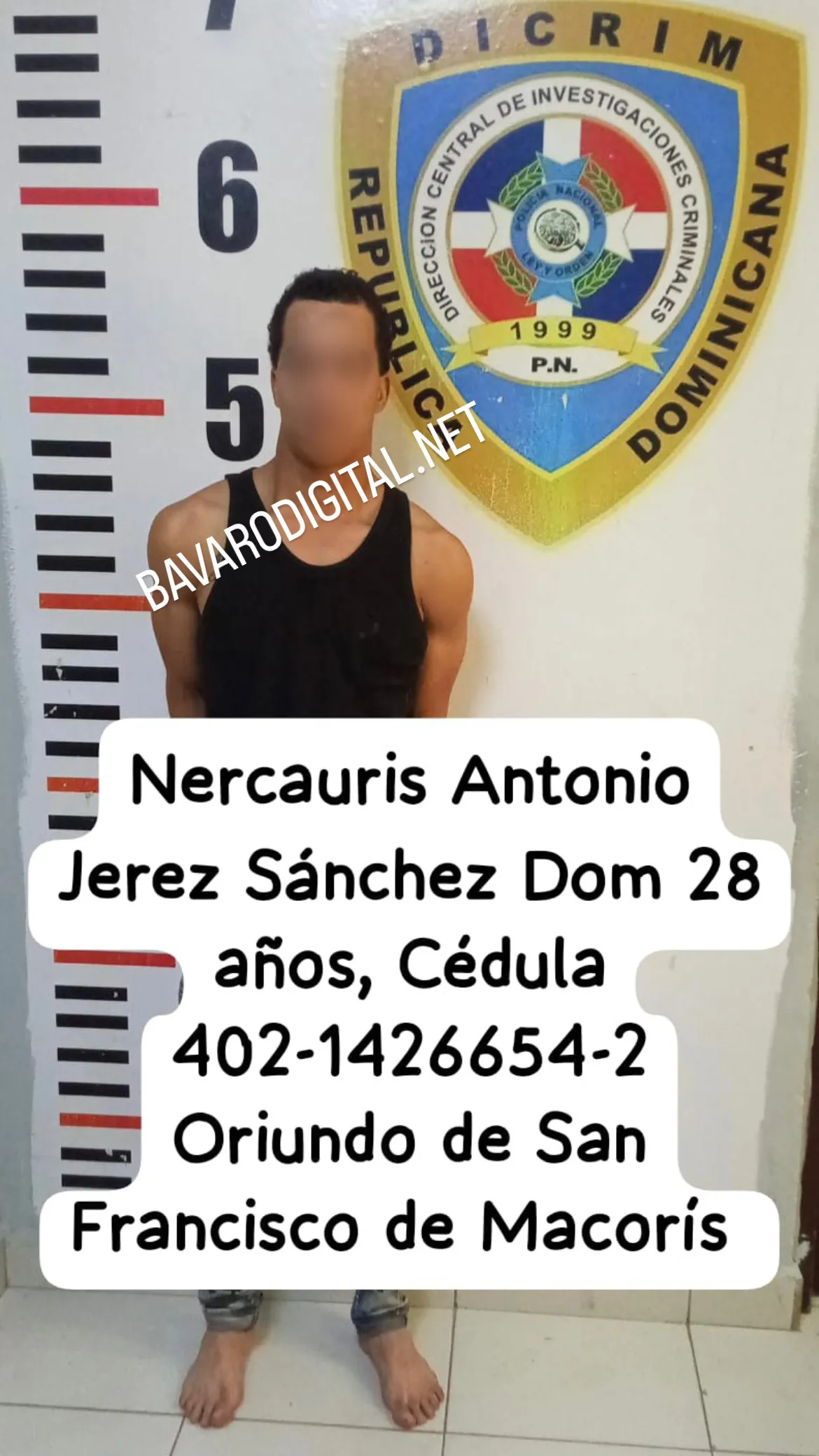 Cae en Punta Cana prófugo acusado de asesinato ocurrido en La Vega