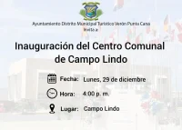 Ayuntamiento de Verón–Punta Cana inaugurará Centro Comunal en Campo Lindo