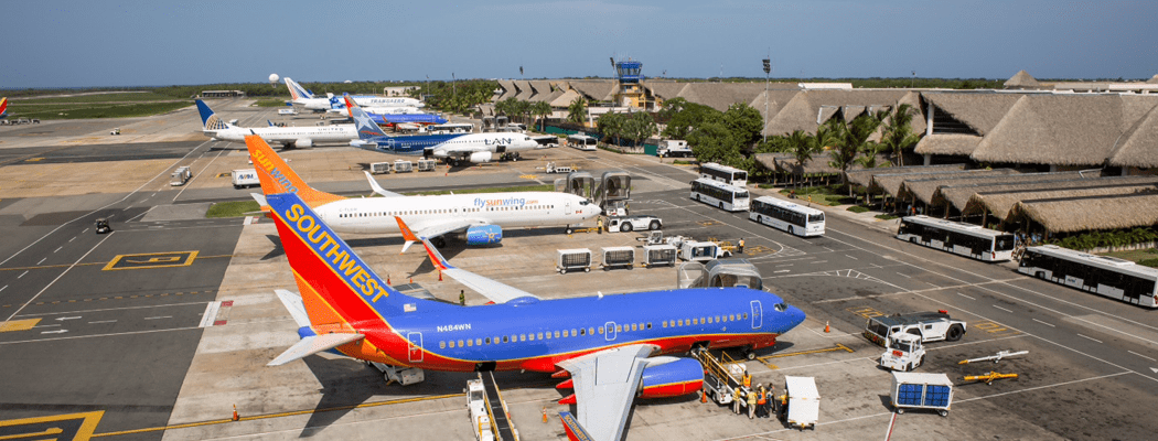 Punta Cana y Las Américas lideran llegada de turistas en RD