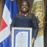 Leydi Germán exaltada al Salón de la Fama de las Artes Marciales de la República Dominicana