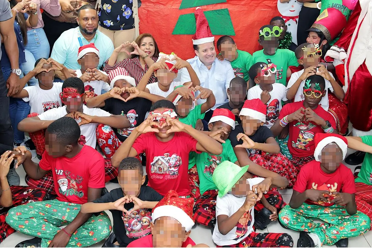 MINPRE y Conani comparten la Navidad con niños de hogar de paso en el Distrito Nacional