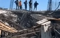 Colapso parcial de techo en hospital en construcción en Azua activa protocolos de evaluación