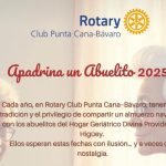 Inicia Jornada “Apadrina un Abuelito 2025” con Rotary Club Punta Cana-Bávaro