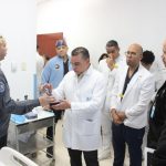 Ney Arias Lora da de alta a paciente resultó herido en la Fiscalía de SDE