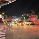 Flujo vehicular moderado marca la noche de Navidad en el Gran Santo Domingo