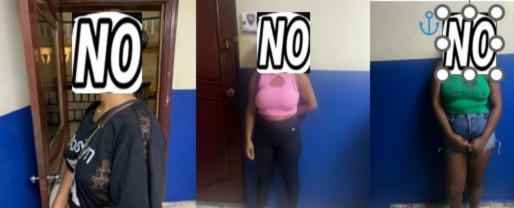 Detienen diez trabajadores sexuales por intentar engañar a turistas