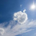 Diciembre inicia con cielo mayormente soleado y probables lluvias dispersas