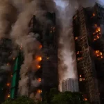 El incendio en Hong Kong deja ya 151 muertos y 13 arrestados por homicidio imprudente