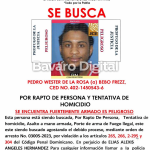 Alerta Punta Cana: Persiguen prófugo acusado de rapto y tentativa de homicidio