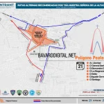 Organizan rutas alternas y zona peatonal por el Día de la Altagracia en Higüey