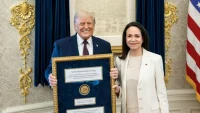 ¿Puede Trump quedarse con la medalla del Nobel de María Corina Machado?