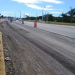 Pavimentan tramo en Bulevar Frank Rainieri