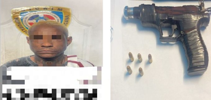 Capturan en Bávaro a hombre con arma ilegal cargada