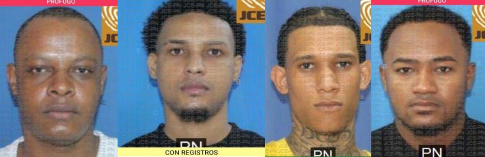 Alerta policial por cuatro homicidas prófugos armados