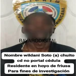 DICRIM detiene hombre en Friusa-Bávaro con presuntas drogas y una balanza
