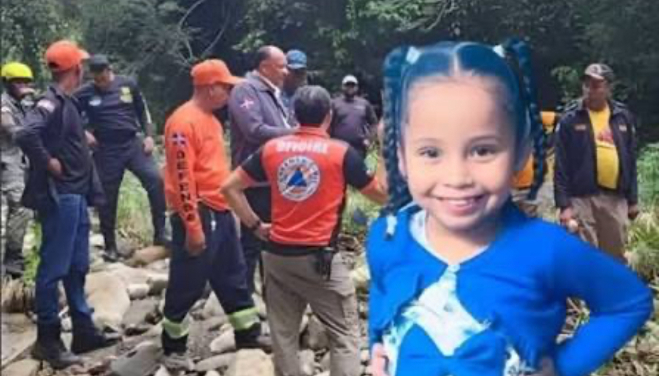 Cinco días sin rastro de niña desaparecida en Puerto Plata