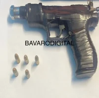 Bávaro: detienen hombre con arma casera y cinco municiones calibre 9mm