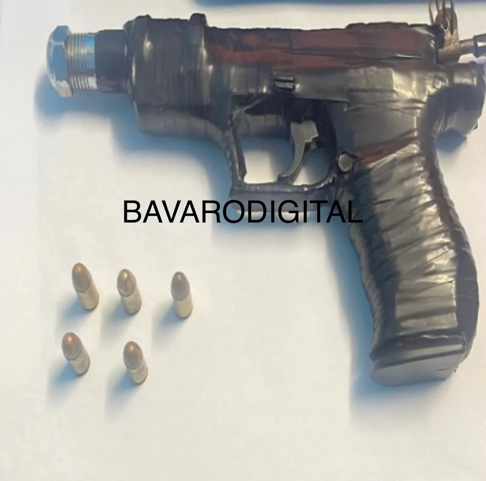 Bávaro: detienen hombre con arma casera y cinco municiones calibre 9mm