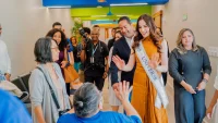 CAID recibe a la Miss Universo Fátima Bosch en visita de sensibilización sobre el autismo