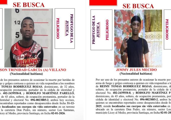 Capturan a uno de los implicados en la muerte de dos prestamista en Santiago