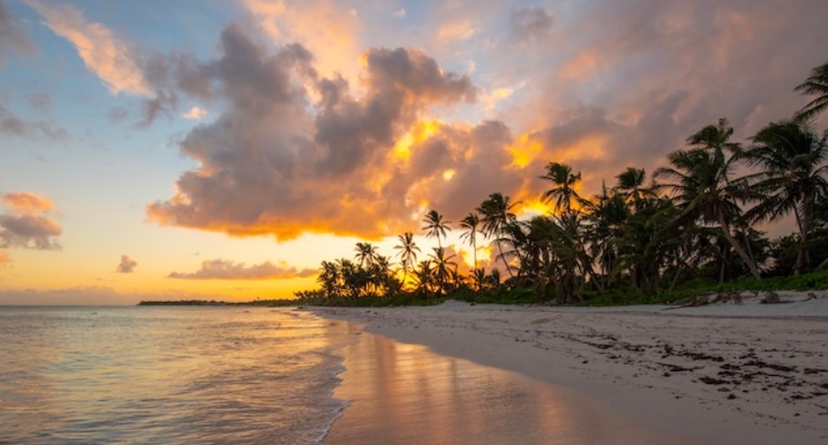 Punta Cana amanece este Lunes 12 de enero con sol y lluvias pasajeras