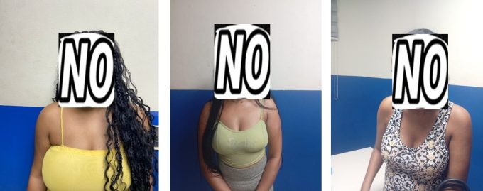 13 profesionales del sexo detenidas por asedio a turistas en Bávaro