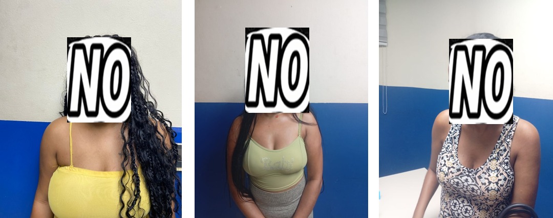 13 profesionales del sexo detenidas por asedio a turistas en Bávaro