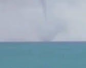 Registran trombas marinas frente a Bávaro – Punta Cana tras vaguada y frente frío