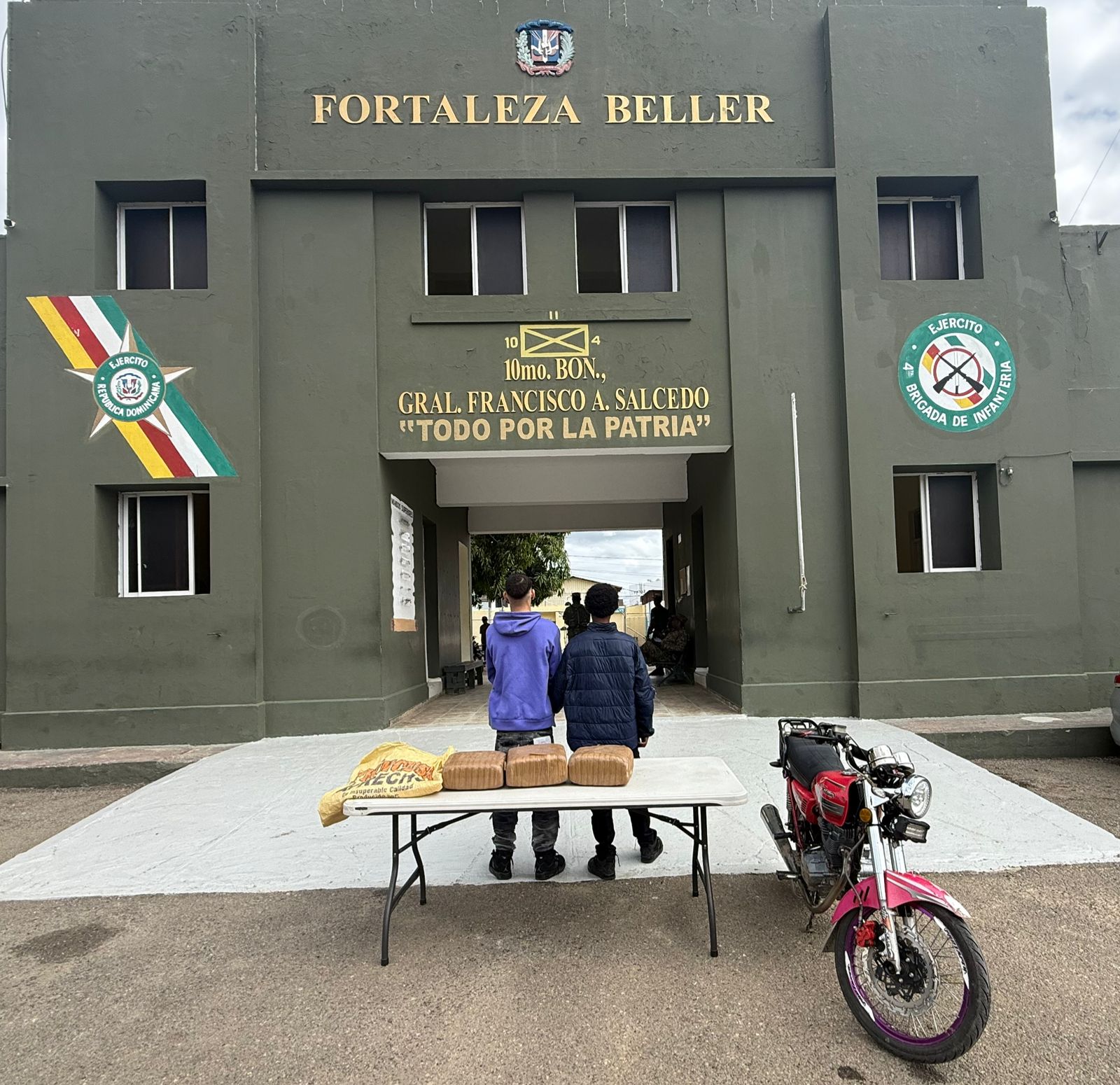 Ejército ocupa marihuana y apresa dos hombres en Dajabón